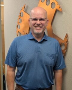 headshot of Jones Metal Inc President and Integrator Tyson Twait